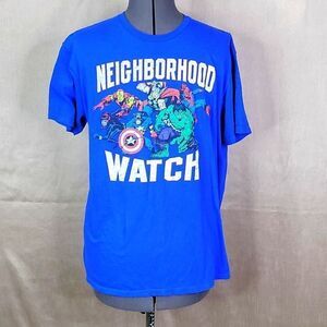 MARVEL AVENGERS Neighborhood Watch Shirt Large‎